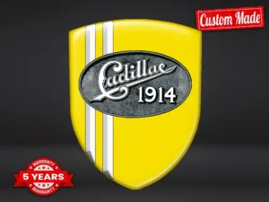 Cadillac Pegatinas Logo Empresa Fuerte Universal Estilo Minimalista ST